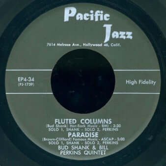 Bud Shank And Bill Perkins Quintet ~ Bud Shank And Bill Perkins Quintet (Vinyl) - Djungel & Jazz