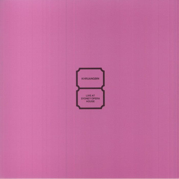 Khruangbin ~ Live At Sydney Opera House (Vinyl) - Djungel & Jazz