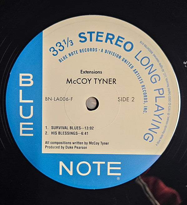 McCoy Tyner ~ Extensions (Vinyl) - Djungel & Jazz