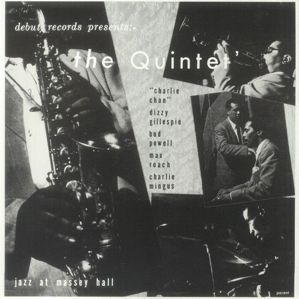 The Quintet ~ Jazz At Massey Hall (Vinyl) - Djungel & Jazz