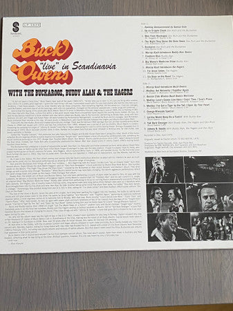 Buck Owens With The Buckaroos, Buddy Alan & The Hagers*, The Buckaroos, Buddy Alan, The Hagers : ”Live” in Scandinavia (LP, Album, Ltd, RP, Opa)
