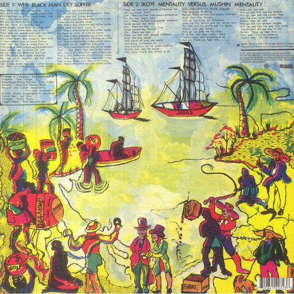 Fela Ransome-Kuti And The Africa 70 With Ginger Baker ~ Why Black Man Dey Suffer....... (Vinyl) - Djungel & Jazz