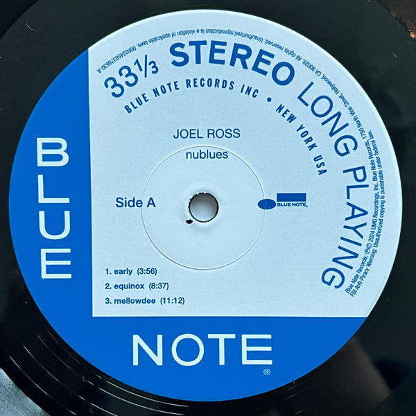 Joel Ross ~ Nublues (Vinyl) - Djungel & Jazz