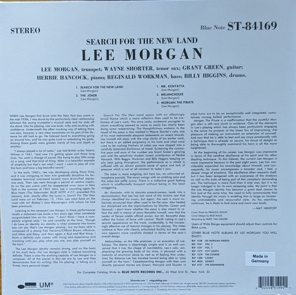 Lee Morgan ~ Search For The New Land (Vinyl) - Djungel & Jazz