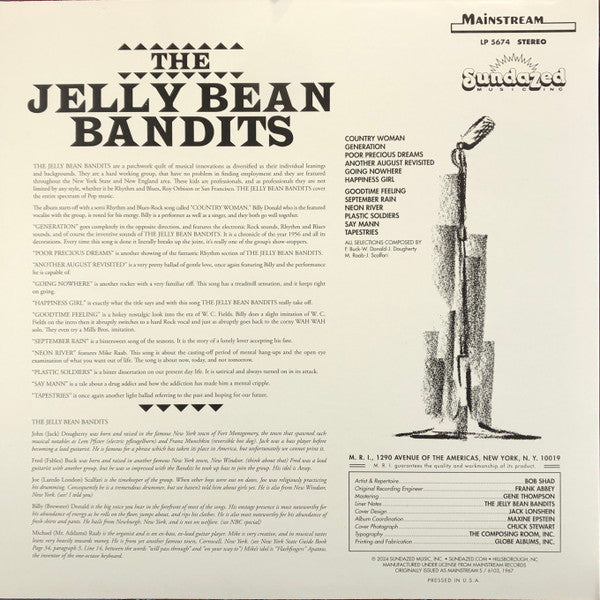 The Jelly Bean Bandits ~ The Jelly Bean Bandits (Vinyl) - Djungel & Jazz