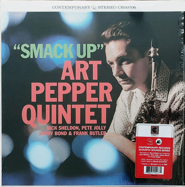Art Pepper Quintet ~ Smack Up (Vinyl) - Djungel & Jazz