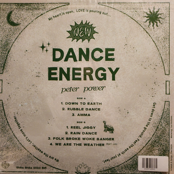 Peter Power  ~ New Dance Energy (Vinyl) - Djungel & Jazz
