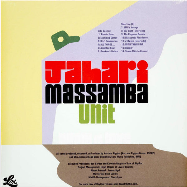 Jahari Massamba Unit ~ YHWH is LOVE (Vinyl) - Djungel & Jazz