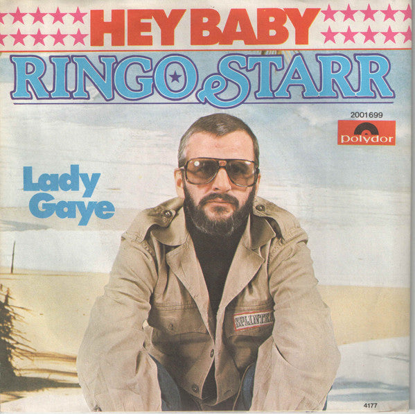Ringo Starr ~ Hey Baby / Lady Gaye (Vinyl) - Djungel & Jazz