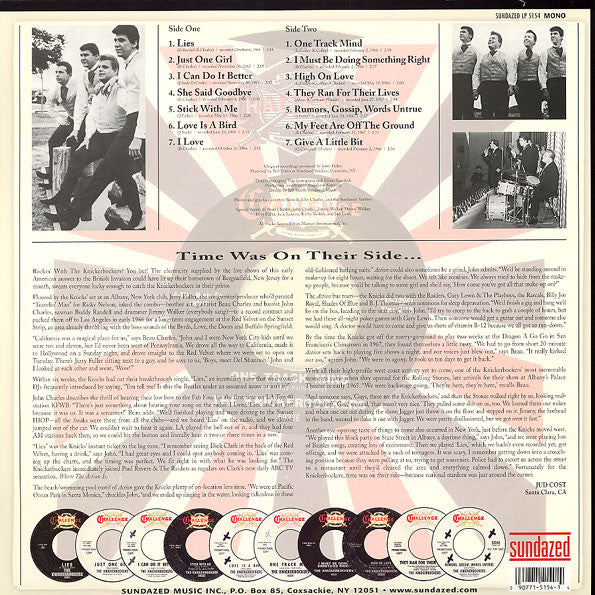 The Knickerbockers ~ Rockin' With The Knickerbockers (Vinyl) - Djungel & Jazz