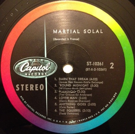 Martial Solal : Martial Solal (LP, Album)