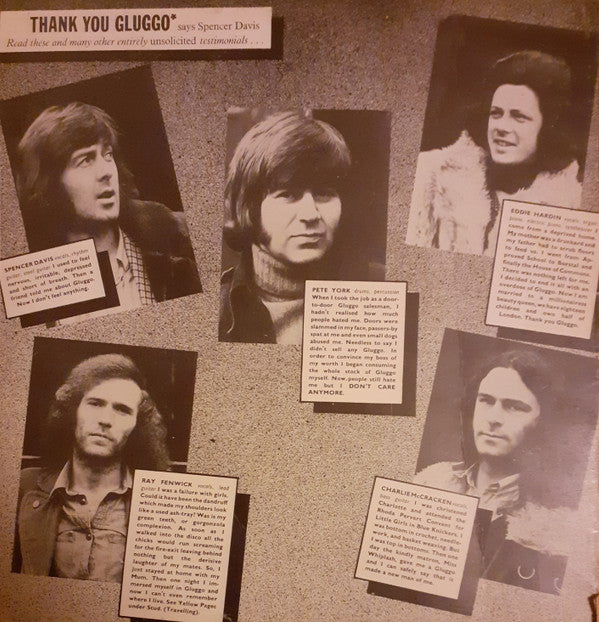 The Spencer Davis Group ~ Gluggo (Vinyl) - Djungel & Jazz
