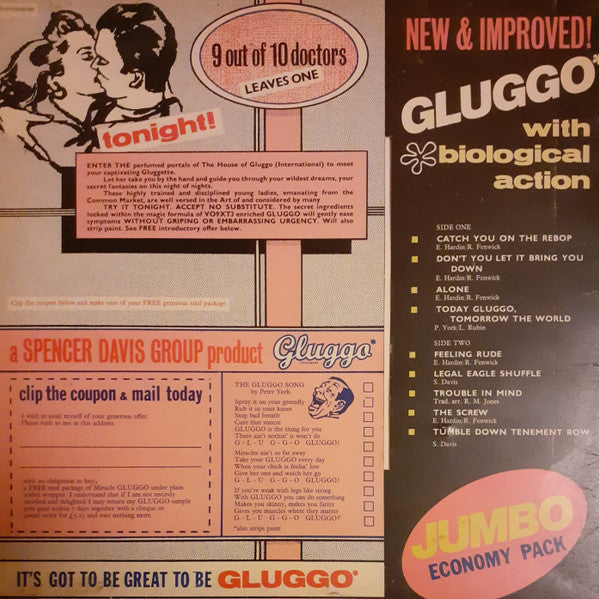 The Spencer Davis Group ~ Gluggo (Vinyl) - Djungel & Jazz