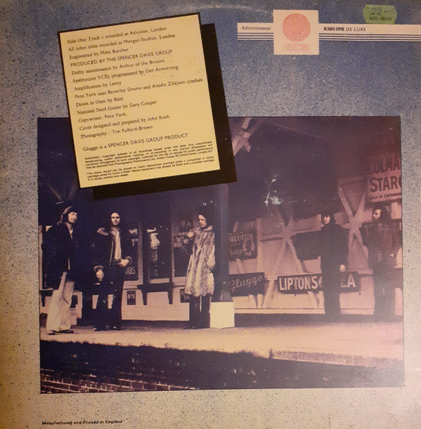 The Spencer Davis Group ~ Gluggo (Vinyl) - Djungel & Jazz