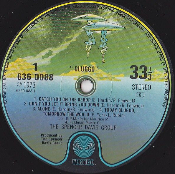 The Spencer Davis Group : Gluggo (LP, Album)