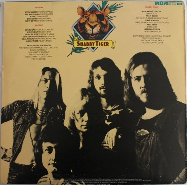Shabby Tiger ~ Shabby Tiger (Vinyl) - Djungel & Jazz