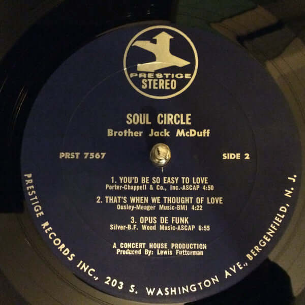 Brother Jack McDuff : Soul Circle (LP, Album)