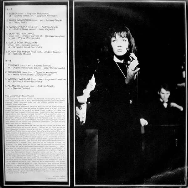 Ewa Demarczyk : Live (2xLP, Album, Gat)