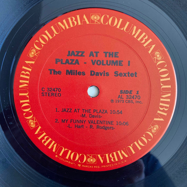 The Miles Davis Sextet : Jazz At The Plaza Vol. 1 (LP, Pit)