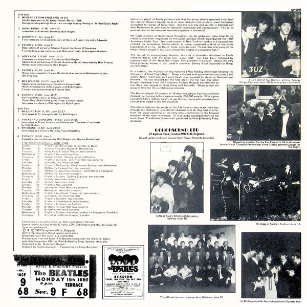 The Beatles ~ Talk Downunder (Vinyl) - Djungel & Jazz