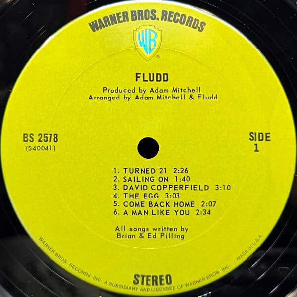 Fludd : Fludd (LP, Album)
