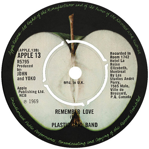 Plastic Ono Band ~ Give Peace A Chance / Remember Love (Vinyl) - Djungel & Jazz