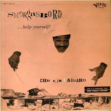 Chef Slim Gaillard* : Smorgasbord..... Help Your Self (LP, Album, Mono)