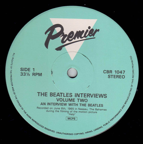 The Beatles ~ Interviews II (Vinyl) - Djungel & Jazz