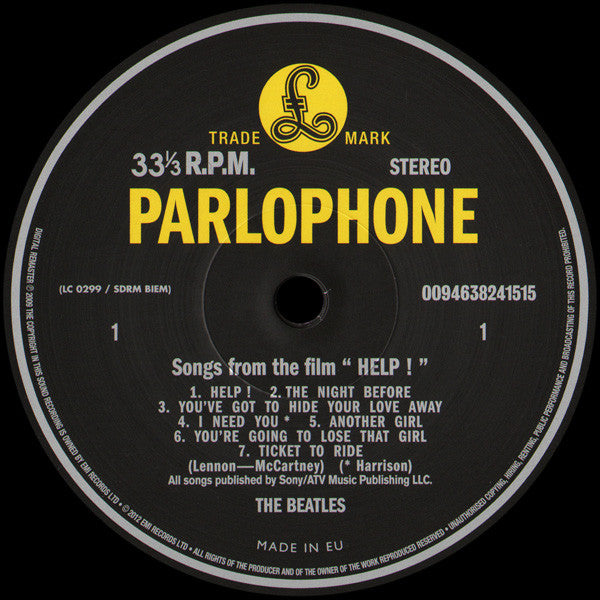 The Beatles ~ Help! (Vinyl) - Djungel & Jazz