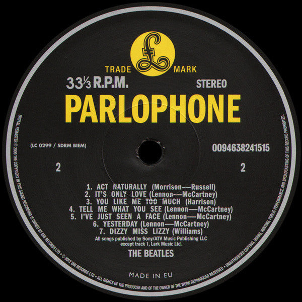 The Beatles ~ Help! (Vinyl) - Djungel & Jazz