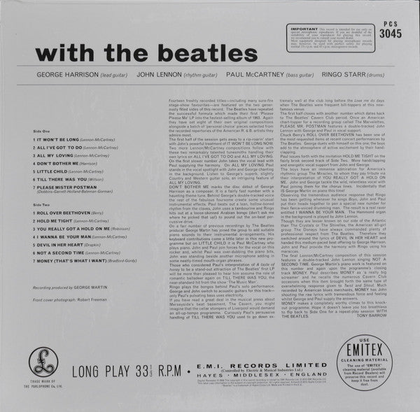 The Beatles ~ With The Beatles (Vinyl) - Djungel & Jazz