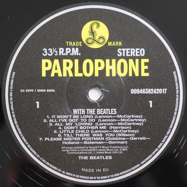 The Beatles ~ With The Beatles (Vinyl) - Djungel & Jazz