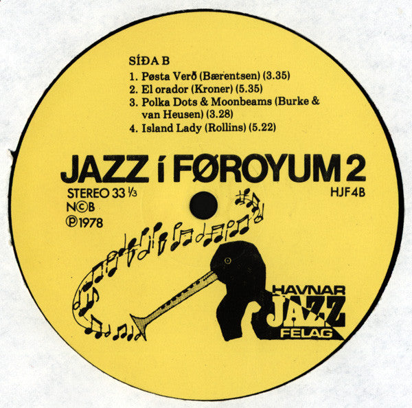 Various : Jazz Í Føroyum 2 (LP, Album)