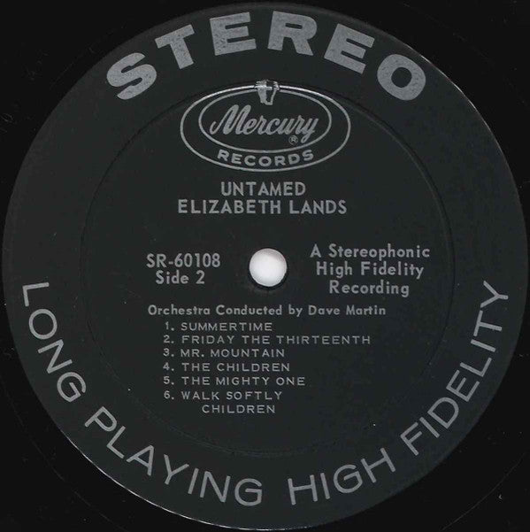 Liz Lands ~ Untamed! (Vinyl) - Djungel & Jazz