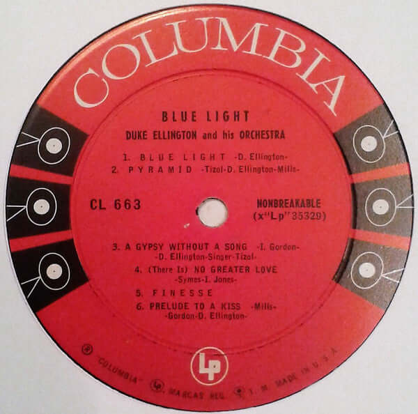Duke Ellington And His Orchestra ~ Blue Light (Vinyl) - Djungel & Jazz