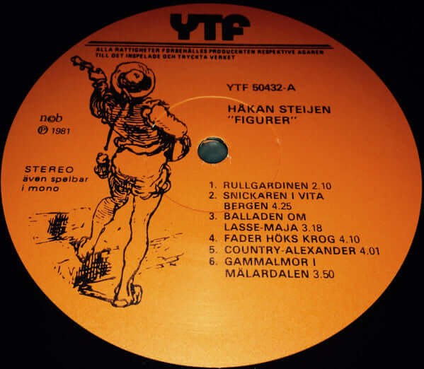 Håkan Steijen : Figurer (LP, Fol)