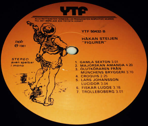 Håkan Steijen : Figurer (LP, Fol)