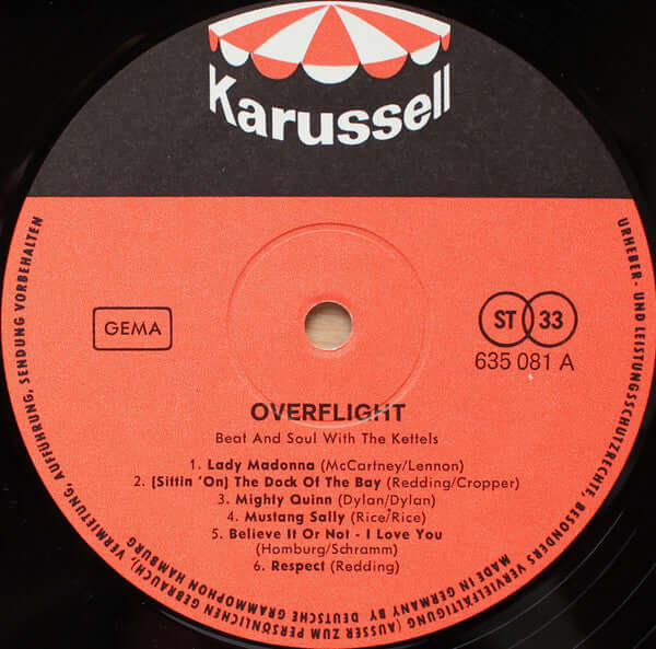 Die Kettels ~ Overflight (Vinyl) - Djungel & Jazz