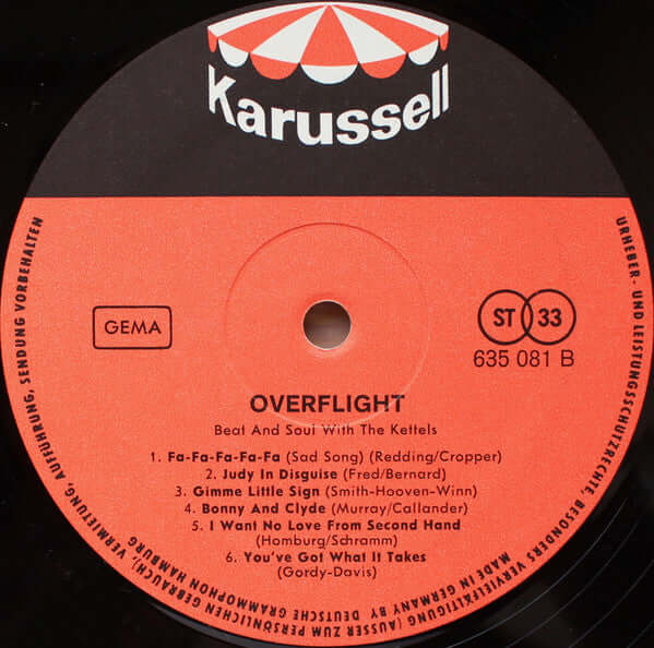 Die Kettels ~ Overflight (Vinyl) - Djungel & Jazz
