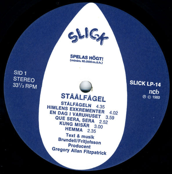 Ståålfågel : Ståålfågel (LP)