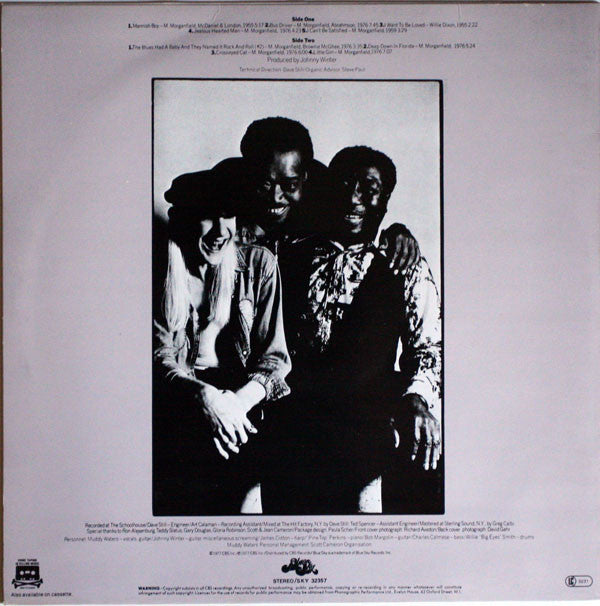 Muddy Waters : Hard Again (LP, Album, RE)