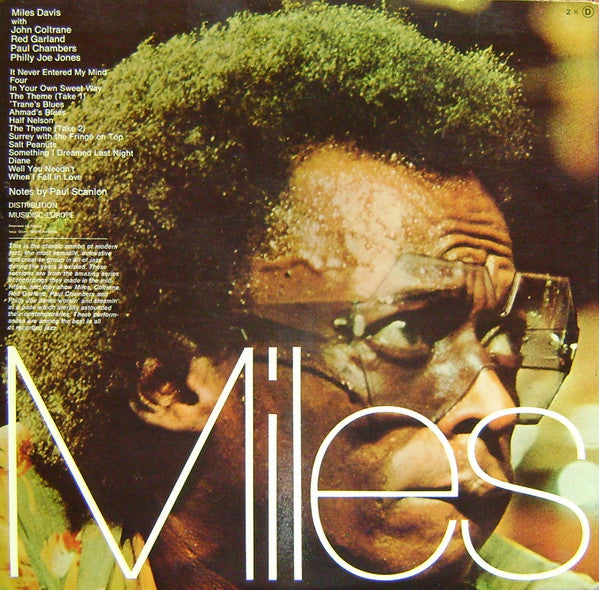Miles Davis : Workin' And Steamin' (2xLP, Comp, RM)
