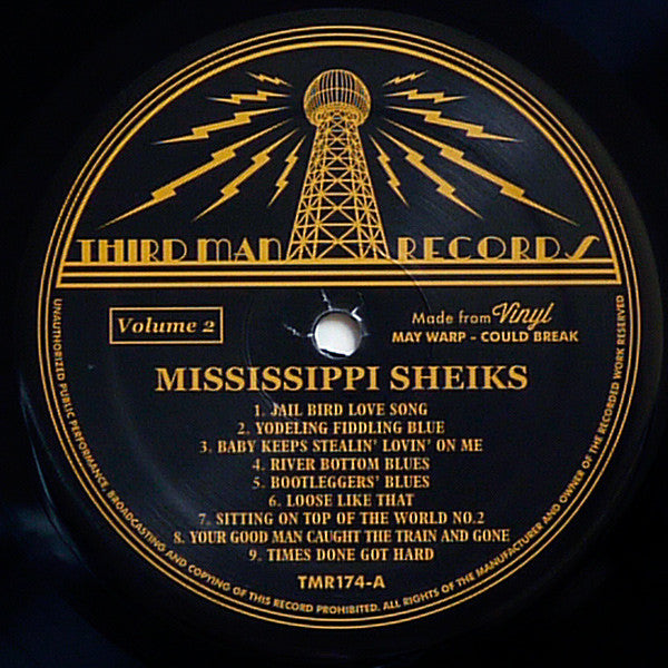 The Mississippi Sheiks = شيوخ الميسيسيبي ~ Volume 2 (Complete Recorded Works Presented In Chronological Order : June 12, 1930 To October 24, 1931) (Vinyl) - Djungel & Jazz