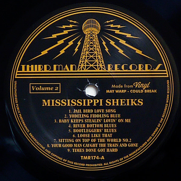 The Mississippi Sheiks* = شيوخ الميسيسيبي* : Volume 2 (Complete Recorded Works Presented In Chronological Order : June 12, 1930 To October 24, 1931) (LP, Comp)