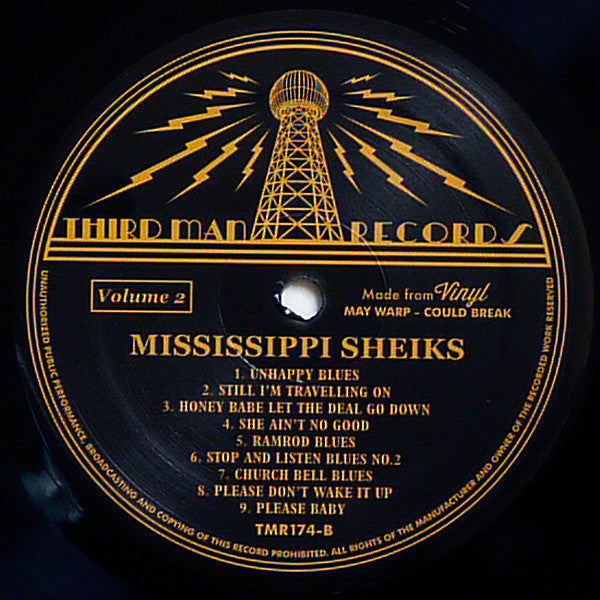 The Mississippi Sheiks = شيوخ الميسيسيبي ~ Volume 2 (Complete Recorded Works Presented In Chronological Order : June 12, 1930 To October 24, 1931) (Vinyl) - Djungel & Jazz