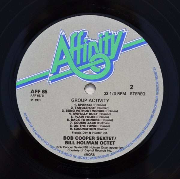 The Bob Cooper Sextet / Bill Holman Octet : Group Activity (LP, Comp)