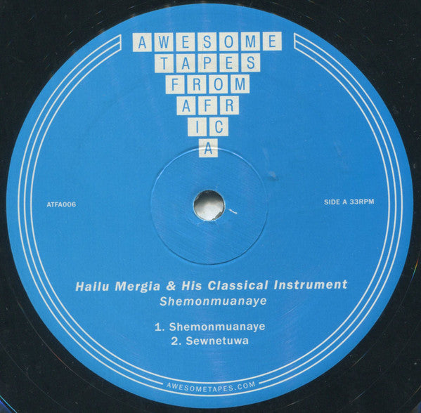 Hailu Mergia & His Classical Instrument ~ Shemonmuanaye (Vinyl) - Djungel & Jazz