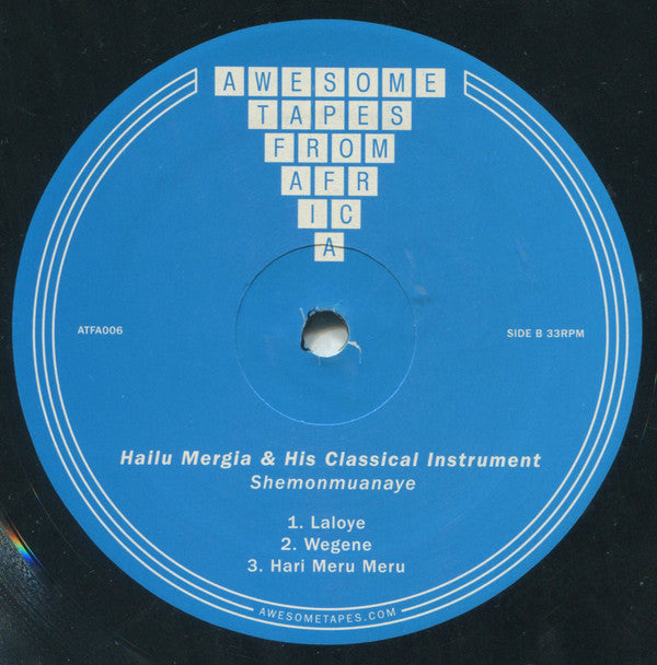 Hailu Mergia & His Classical Instrument ~ Shemonmuanaye (Vinyl) - Djungel & Jazz