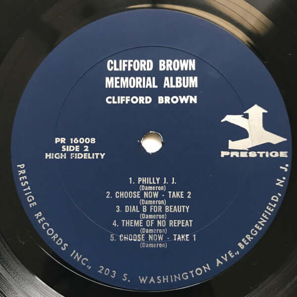 Clifford Brown : Clifford Brown Memorial Album (LP, Comp, Mono, RE)