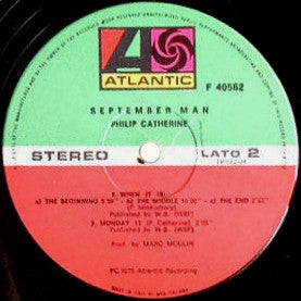 Philip Catherine : September Man (LP, Album)